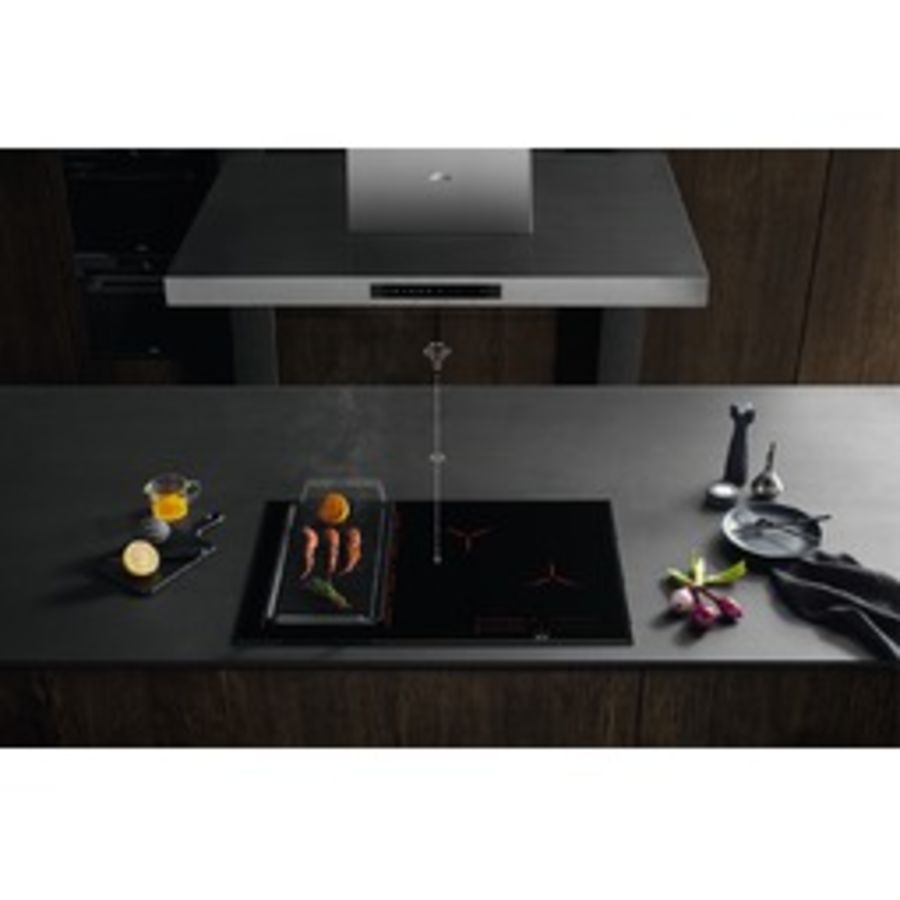 AEG Builtin 60cm Hob2Hood Induction Hob IKB64401FB Venting Hobs